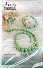 NIP ANNIE'S SIMPLE BEADS KIT OF THE MONTH CLUB INTRIGUE BD076