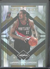 2009-10 Panini Limited Gold Spotlight #70 LaMarcus Aldridge No 10 of 10