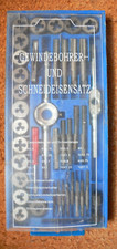 39-tlg. Gewindebohrer- und Schneideisensatz verschiedene M3-M12 zB  f. Oldtimer