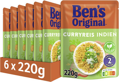 BEN'S ORIGINAL   Express Curryreis 6x220g