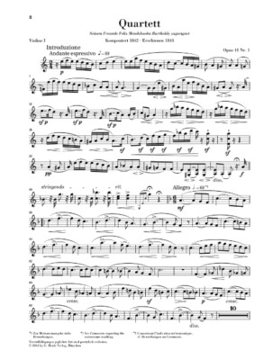 String Quartets Op. 41