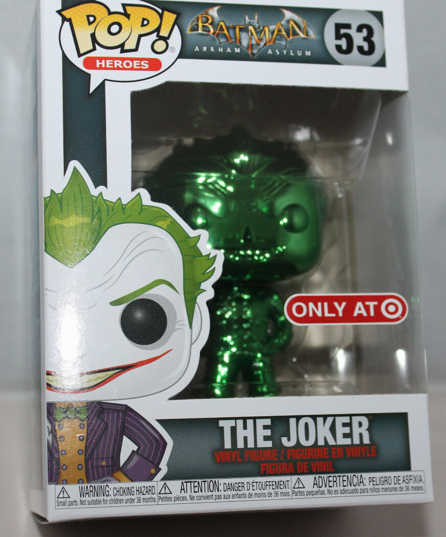 - Heroes #53 - The Joker [green Chrome] [arkham Asylum]