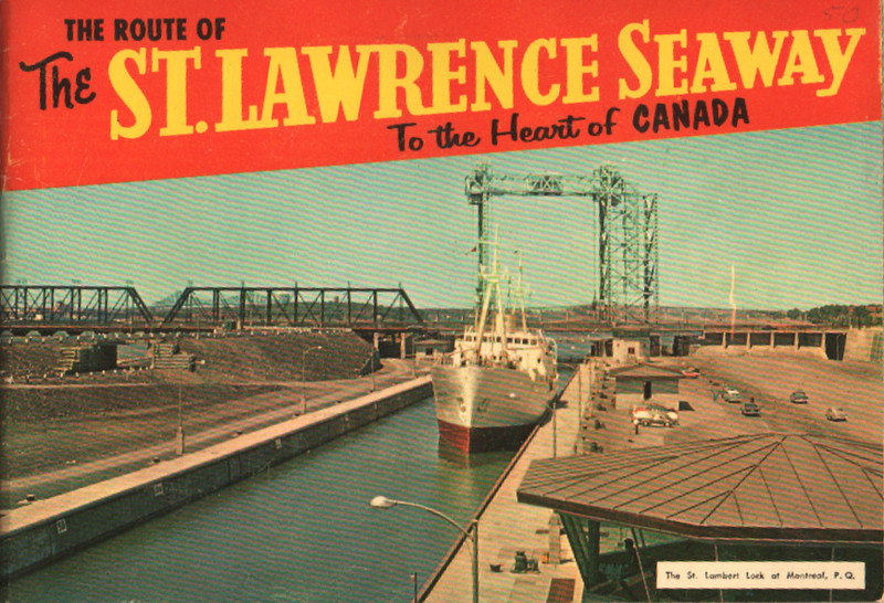 Colourpicture brochure: Route of the St. Lawrence Seaway to the Heart of Canada