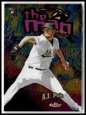 2020 Finest #FTM-27 A.J. Puk 1998 Finest The Man