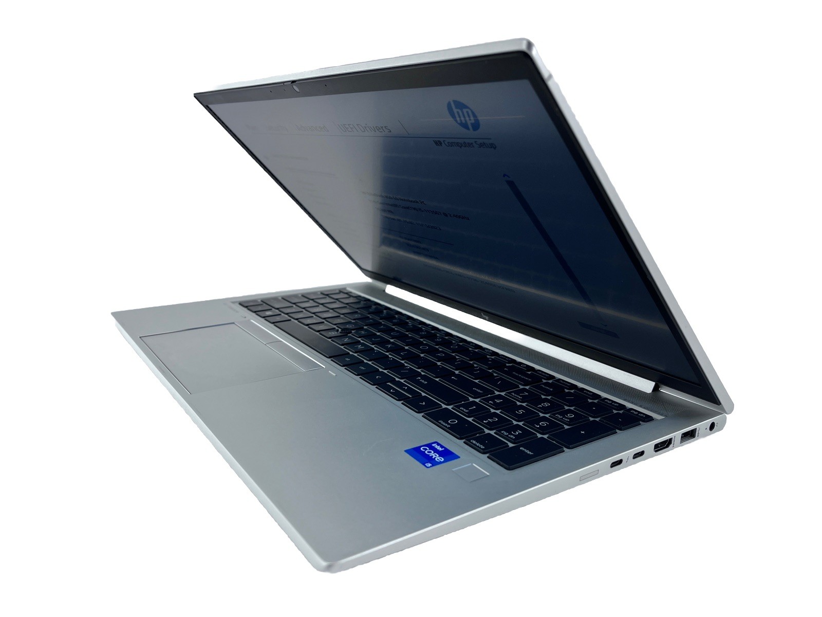 HP EliteBook 850 G8, 14-Inch Laptop, with i7-1255U, 256 GB SSD (Solid State Drive), No OS