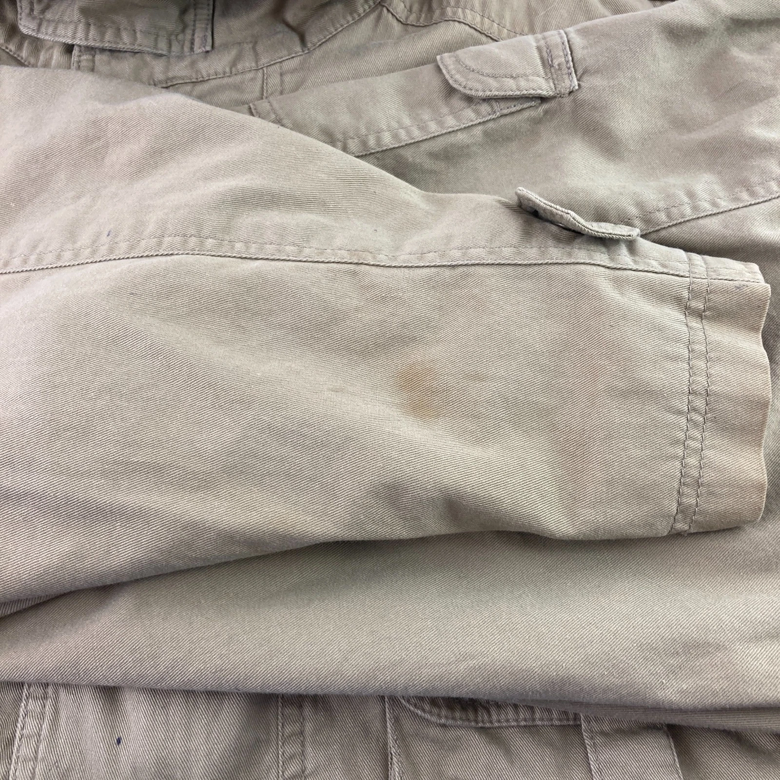 Vintage Native Habitat Safari Jacket Men's XL Tan Animal Hunting Planet Earth - product detail image 16