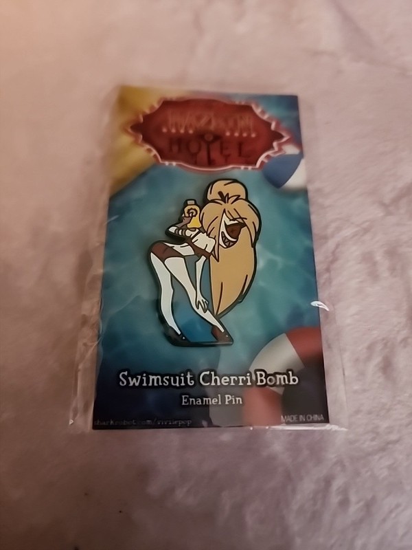 Hazbin Hotel - Swimsuit Cherri Bomb Enamel Pin 
