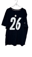 Nike Men's T-Shirt Leveon Bell Pittsburgh Steelers NFL Football 26 Black XXL NEW