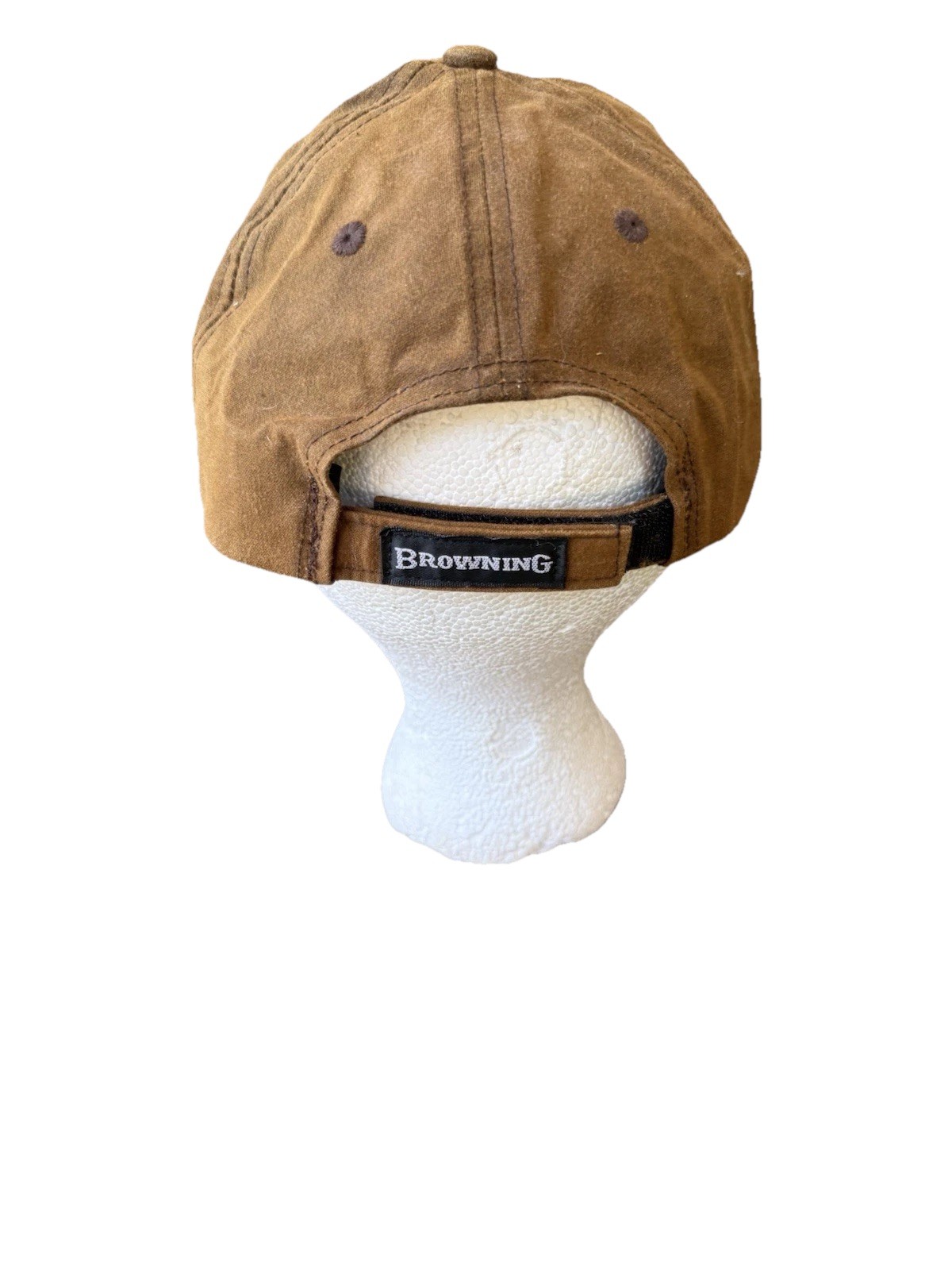 Browning Strapback Hat Brown OSFA Adjustable Embr… - image 3