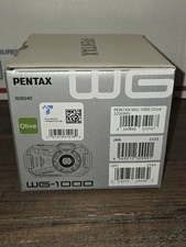 Brand New Pentax WG 1000 All Weather Compact Camera Olive - NIB 
