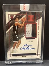 2021-22 Panini Impeccable Cameron Thomas Rookie Patch Auto Asia Red /88  RPA