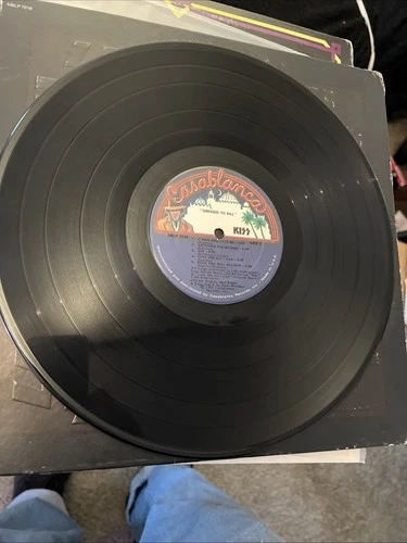Kiss Dressed To Kill 1975 LP Vinyl NBLP 7016 Bogart Casablanca VG Tested !!!