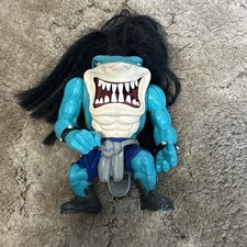 Vintage 90s Street Sharks Rox Action Figure Street Wise Designs Rocker Hair