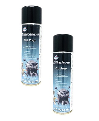 FUCHS SILKOLENE PRO PREP 2x500ml Glanzschutzspray Pflege Spray Motorrad