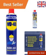 Ultimate 600ml WD40 Multi-Purpose Lubricant - Protects Against Rust and Moisture 23.32 per litre