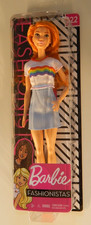 Mattel Barbie Fashionistas Doll No. 122 White Rainbow Top FXL55