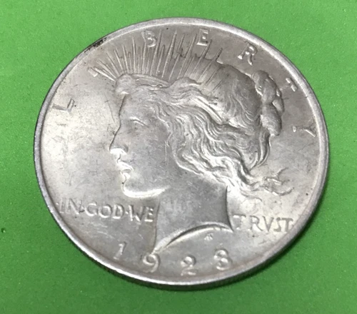 1923 Silver Peace Dollar CH UNC