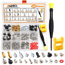 Mankk 23 Sizes M.2 Computer Screws Motherboard Standoffs Laptop Screws for Mothe