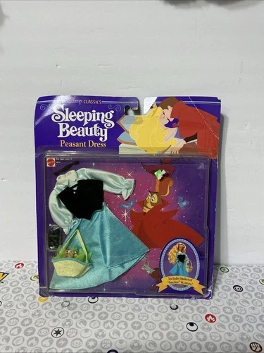 Disney Classics Sleeping Beauty Peasant Dress 1991 Vintage Mattel - New!