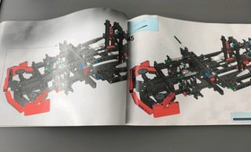 LEGO Instructions 8653 Racers Enzo Ferrari 1:10 Instruction Only