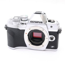 Olympus OM-D E-M10 Mark IV Silver Mirrorless Camera Body -Near Mint- 535 shots