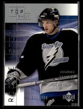 2001-02 Upper Deck Top Shelf #64a Thomas Ziegler Rookie #/900 Card
