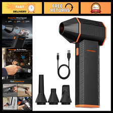 WOLFBOX MegaFlow 50 Compressed Air Duster-110000RPM Super Power Electric Air Dus