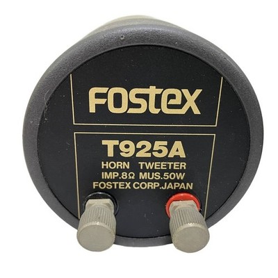 FOSTEX T925 PAIR Horn Super Tweeter Audio equipment Speaker | eBay