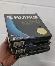 Fujifilm 33 Floppy Disk 5.25 5 1/4 MD2HD 1.2M...