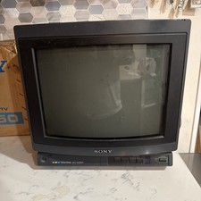 Sony Trinitron KV-1326R 13" CRT Retro Gaming TV Works