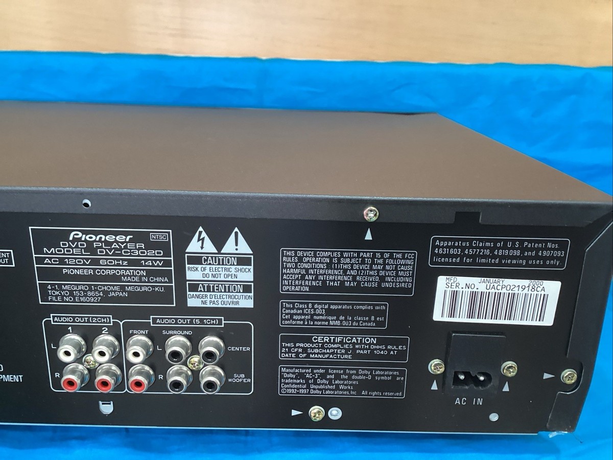 Pioneer DV-C302D DVD Player for sale online | eBay