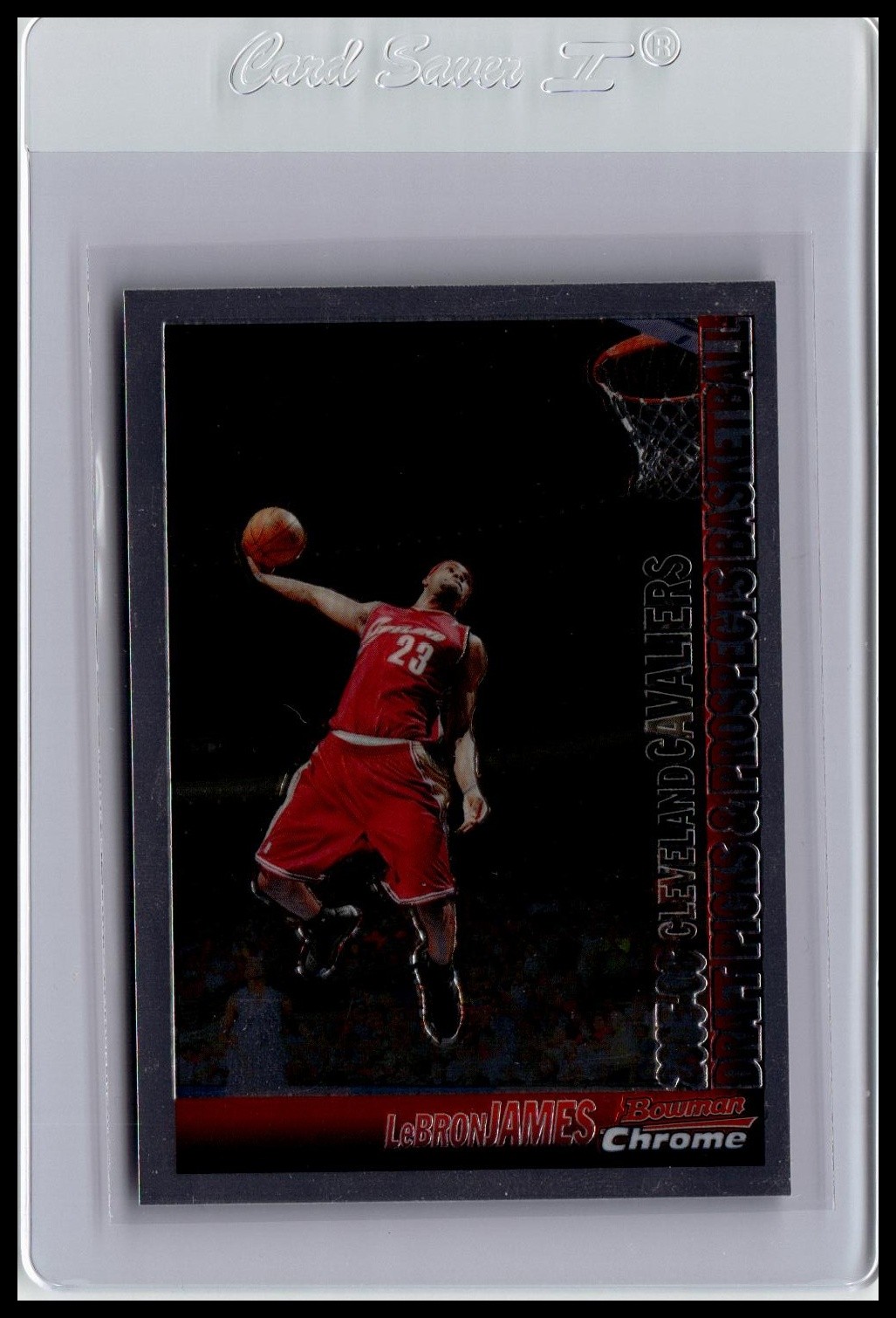 2005-06 Bowman #23 LeBron James Chrome
