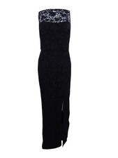 Lauren by Ralph Lauren Women's Lace Open Back Gown