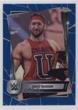 2025 Topps Chrome WWE Blue Refractor 12/150 Duke Hudson #112 y0i