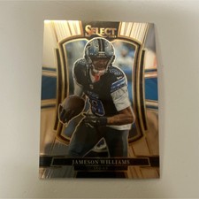 Panini 2025 Select Jameson Williams #171 Detroit Lions Premier Level
