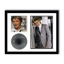 Rod Stewart "The Great American Songbook" SIGNED Framed 11x14 CD Display ACOA