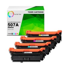 TCT 4PK 507A Toner Set CE400A CE401A CE402A CE403A For HP Enterprise M551 M575