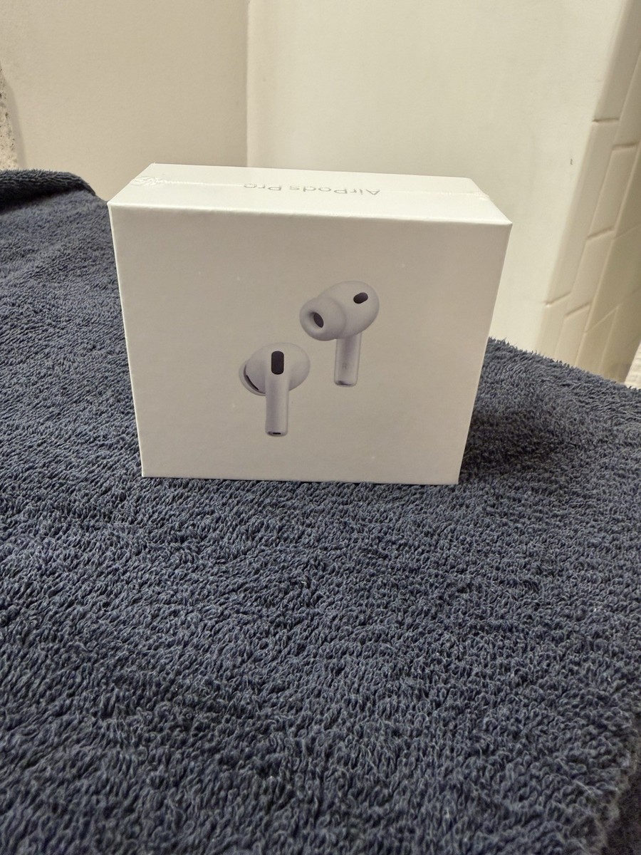 Apple AirPods Pro 3 White Wireless Bluetooth In-Ear Earbuds Double