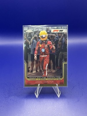 2025 Topps Chrome Formula 1 - F1 On The Move Lewis Hamilton #191
