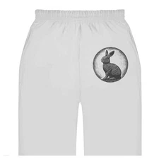 'Rabbit Sitting' Adult Sweatpants / Joggers (JO050476)