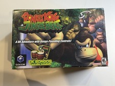 Donkey Kong Jungle Beat Bongos,CIB Complete W...