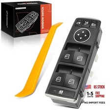 - Front Driver Side - Master Power Window Switch With Power Folding Mirrors