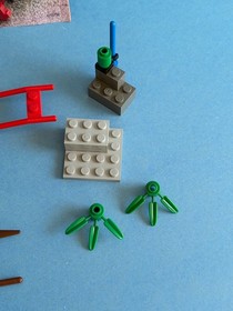 LEGO Ninja #6033 - Treasure Transport - Incomplete Sold As Is - See Description