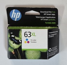 HP 63XL High Yield Tri-Color Ink Cartridge F6U63AN EXP MAY 2025