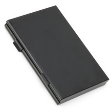 1 SIM Card Box Lightweight Shockproof Organizer For Travel Black