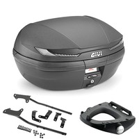 Givi V45NT Topcase 45L Schwarz Mit Halterungen FüR Honda X-ADV 750 2017-2018
