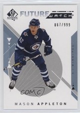 2018-19 SP Authentic Future Watch 867/999 Mason Appleton #237 1h1