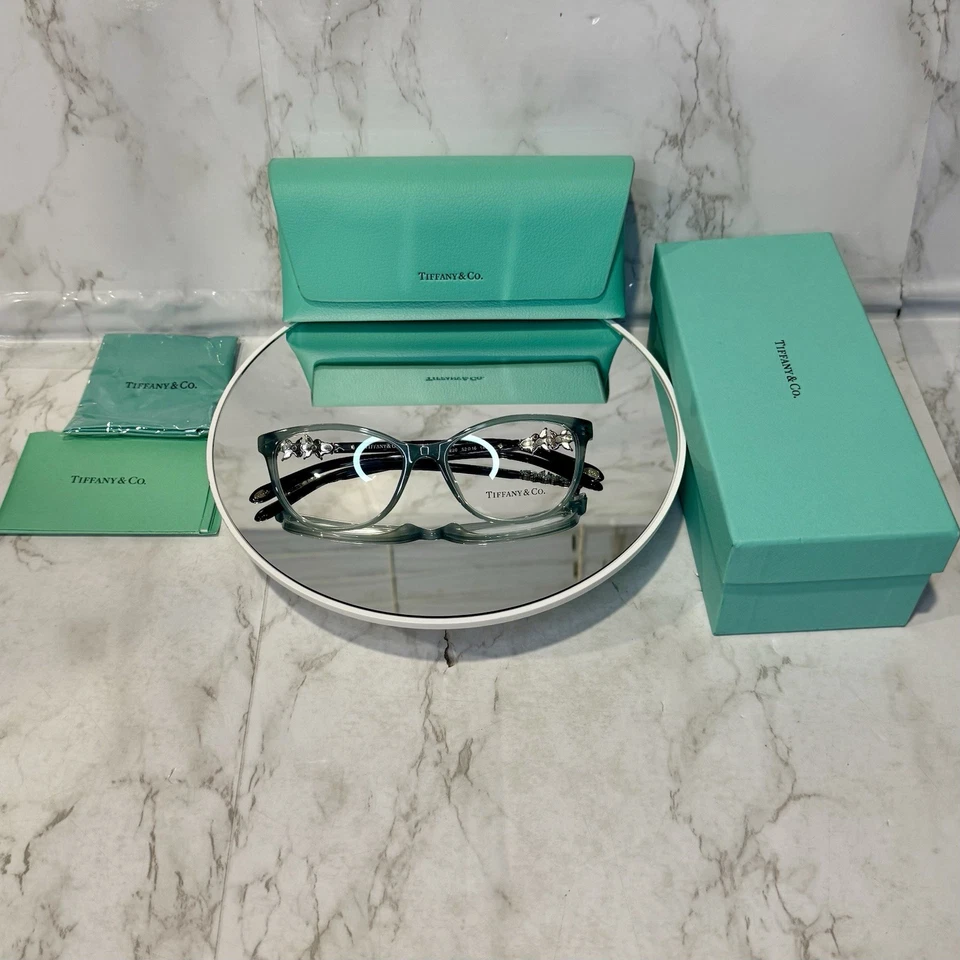 Оправа для очков Tiffany & Co. TF 2144-H-B 8220 52-16-140 опал синяя - Изображение 3 из 4