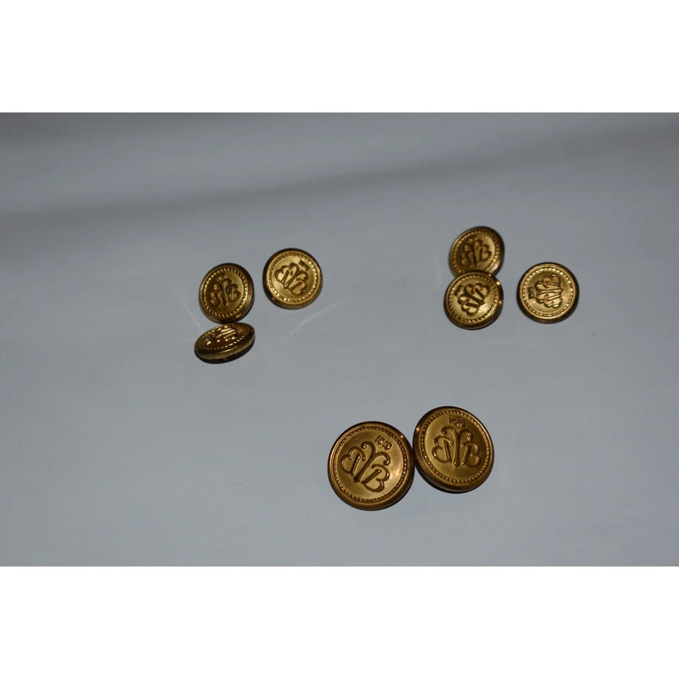Brooks Brothers Replacement Gold Metal Buttons For Blazer Jacket Sportscoat - Image 2 of 4