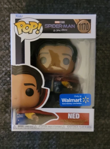 Funko Pop! Spider-Man No Way Home 1170 Ned Walmart Exclusive
